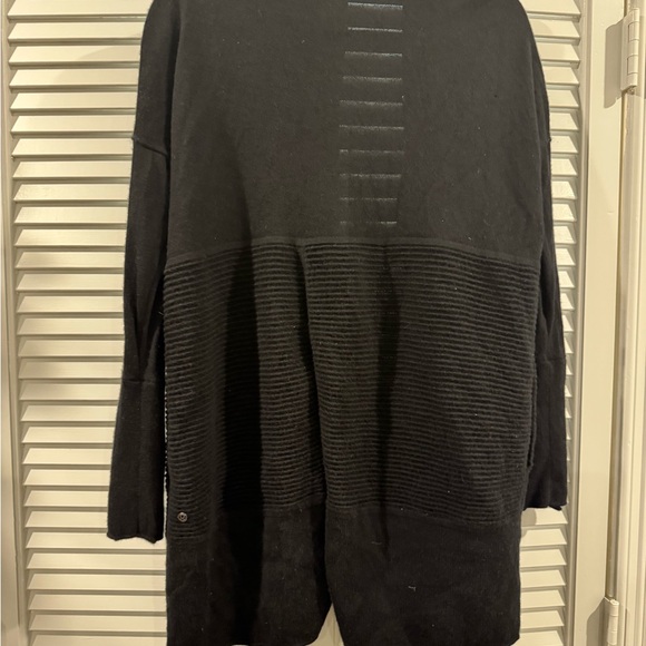 lululemon athletica Black Ribbed Cardigan - Picture 3 of 3